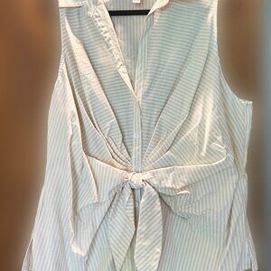 Nine West Tank Top collared blouse 👚 NWOT Size XXL